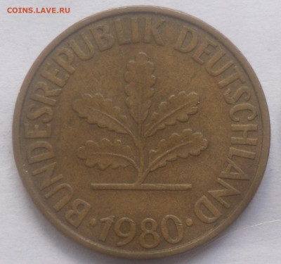 ФРГ 10 пфеннинг 1980 г. до 01.09 - SAM_7063.JPG