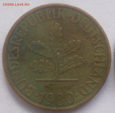 ФРГ 10 пфеннинг 1980 г. до 01.09 - SAM_7067.JPG