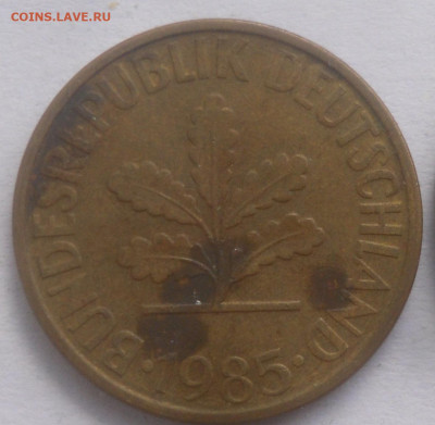 ФРГ 10 пфеннинг 1985 г. до 01.09 - SAM_7071.JPG