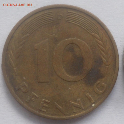 ФРГ 10 пфеннинг 1985 г. до 01.09 - SAM_7070.JPG