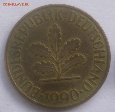 ФРГ 10 пфеннинг 1990 г. до 01.09 - SAM_7077.JPG