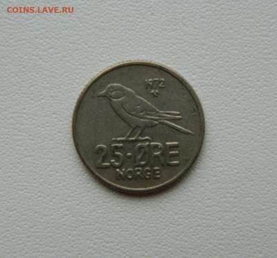 Норвегия 25 эре 1972 г. (Фауна) до 01.09.25 - DSCN7272.JPG