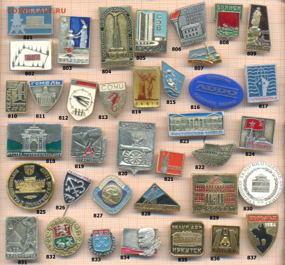 значки разные фикс.цена 10 руб,2 до ухода в архив - 1 801 840 по 10 руб 001