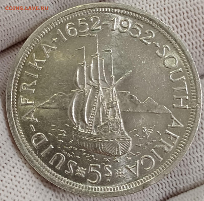 ЮАР 5 шиллингов 1952 г. - 20250827_142745