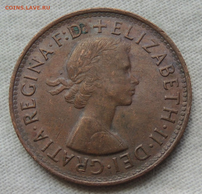 Австралия ½ пенни 1960 до 31.08.2025 - Австралия ½ пенни 60 .JPG