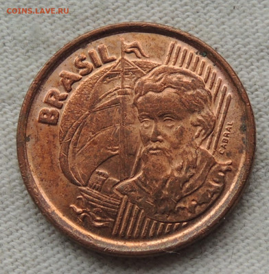 Бразилия 1 сентаво 1999 до 31.08.2025 - Бразилия 1 сентаво 1999.снижение .JPG