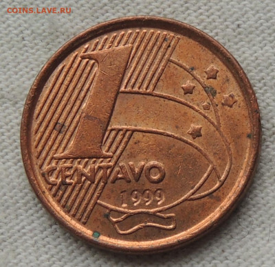 Бразилия 1 сентаво 1999 до 31.08.2025 - Бразилия 1 сентаво 1999.снижение.JPG