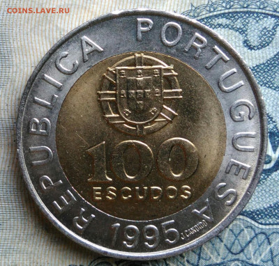 Португалия 100 эскудо 1995 года до 01.09.2025 - IMG_20250826_012846