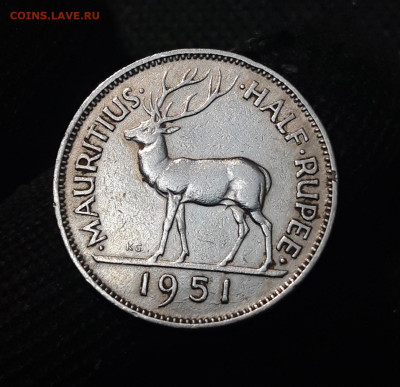 2 рупии ( рупия )1951 года Георг VI До 03.09 - 20250307_235103