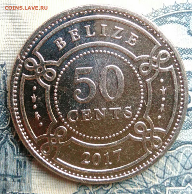 Белиз 50 центов 2017 года до 01.09.2025 - IMG_20250827_221906