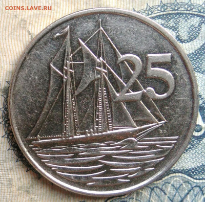 Каймановы острова 25 центов 2005 года до 01.09.2025 - IMG_20250829_013451