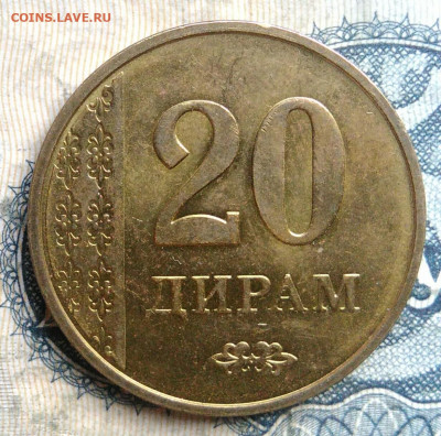 Таджикистан 20 дирам 2011 года до 01.09.2025 - IMG_20250829_011452