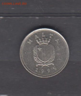 Мальта 1995 2 цента флора до 04 09 - 656а