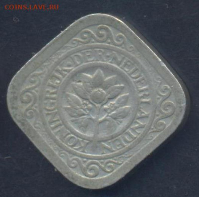 Нидерланды 5 центов 1929 г.1.09.2025 г. 22 -00 МСК. - Голландия