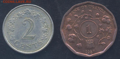 Мальта 2 цента 1972 г. 1.09.2025 г. 22 -00 МСК. - Мальта2