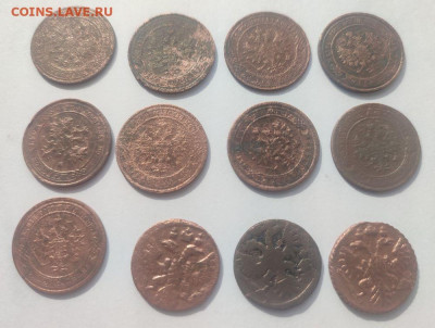 Лот монет РИ 12 шт., с 200 р., до 22.00 05.09 - 4