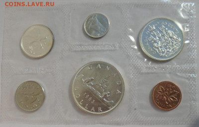 Канада PL банковский набор монет 1963 г - DSC02347.JPG
