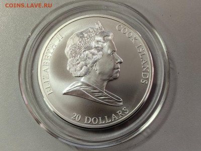 О-ва Кука 20дол 2008 Рождение Венеры.Боттичелли Ag999, до 07 - Х 2008 Венера-3