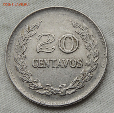 Колумбия 20 сентаво 1970 до 7.09.2025 - Колумбия 20 сентаво 70.JPG