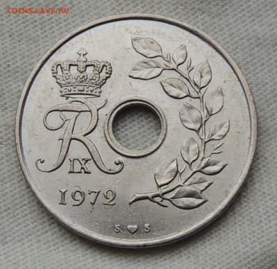 Дания 25 эре 1972 до 7.09.2025 - Дания 25 эре 1972 .JPG