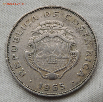 Коста-Рика 50 сентимо 1965 до 7.09.2025 - Коста-Рика 50 сентимо 1965 .JPG