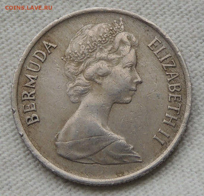 Бермуды 10 центов 1970 до 7.09.2025 - Бермуды 10 центов 70 .JPG