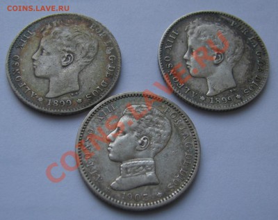Песеты Испания в пленке 1899 1903 - 007