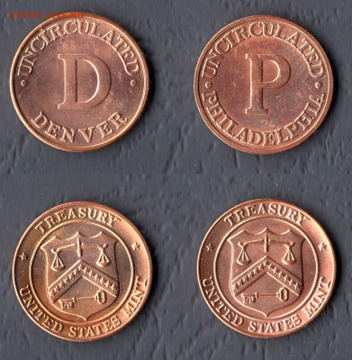 ФИКС Жетоны разные - Жетон Мон.двор США