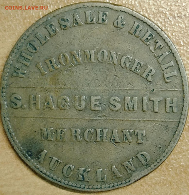 Новая Зелендия, г. Окленд платежный токен 1 пенни - IMG_20250906_214048_618