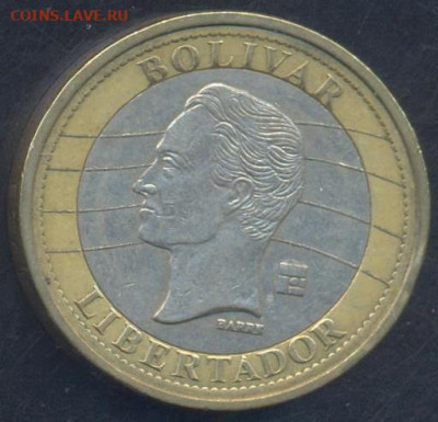 Венесуэла 1 боливар 2007 г.9.09.2025 г. 22 -00 МСК. - Венесуэла1
