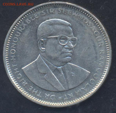 Маврикий 1 рупия 1991 г.9.09.2025 г. 22 -00 МСК. - Маврикий1