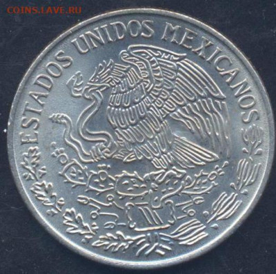 Мексика 1 песо 1981 г. Открытая "8" 9.09.2025 г. 22 -00 МСК. - Мексика