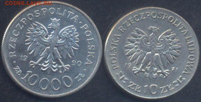 Польша 10 злотых 1971 г.  9.09.2025 г. 22 -00 МСК. - Польша4