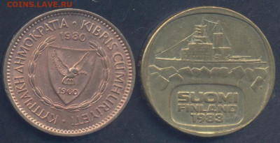 Финляндия 5 марок 1983 г.   9.09.2025 г. 22 -00 МСК. - Финляндия