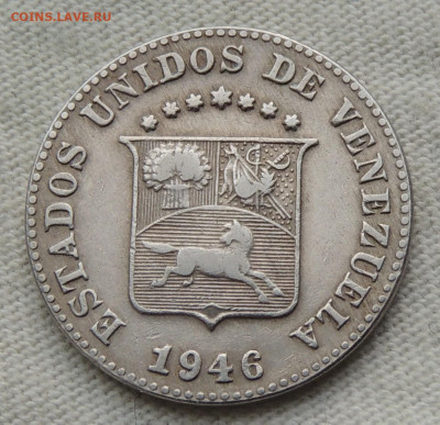 Венесуэла 5 сентимо 1946 №3 до 11.09.2025 - Венесуэла 5 сентимо 1946 .JPG