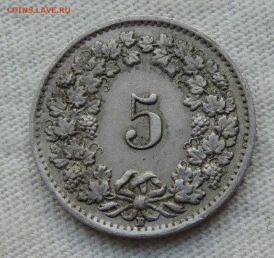 Швейцария 5 раппенов 1955 до 11.09.2025 - Швейцария 5 раппенов 1955.JPG