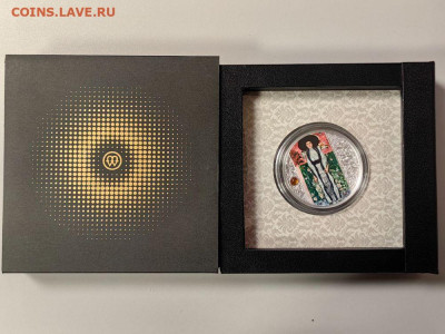 500фр 2022 Камерун Климт - Адель Блох-Бауэр II, Ag999, до 14 - Ц Климт Портрет Адель Блох Бауэр-3