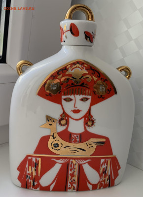 Фарфор-ЛФЗ штоф«Русская красавица»,до 11.09.25г.,22:15 мск - IMG_8969