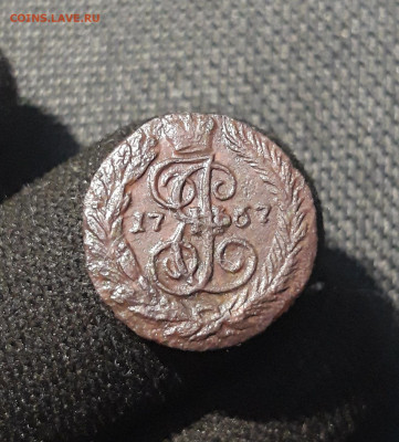 ЕКАТЕРИНА II Полушка 1767 года ЕМ До 14.09 - 20250617_210143