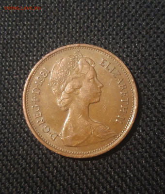 ВЕЛИКОБРИТАНИЯ 2 пенса 1981 года До 15.09 - 20250227_183025