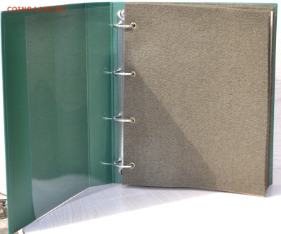 Альбом на кольцах для значков и медалей формат "Грандэ" - Гранд значки-3.JPG