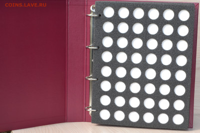 Альбом на кольцах с листами для пробок формата Гранд - Гранд пробки-2.JPG