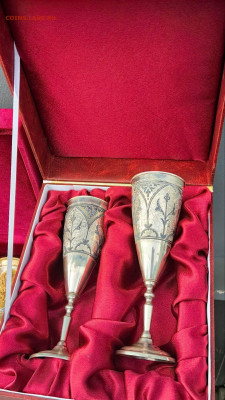 Бокалы 2шт. Серебро 875 проба Вес 299гр. Кубачи. До 12.09 - IMG_20250909_104105