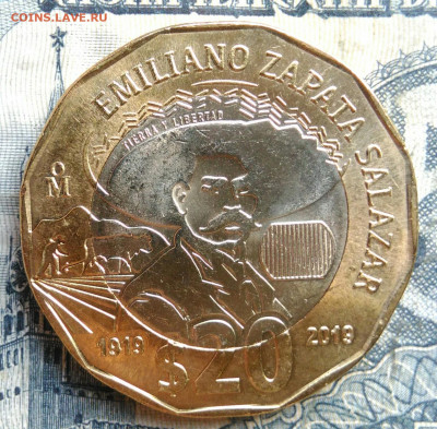 Мексика 20 песо 2019 года до 15.09.2025 - IMG_20250903_101636