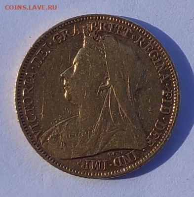 Соверен 1900 г Великобритания N1 до 13.09  22:00 - IMG_20250909_150221