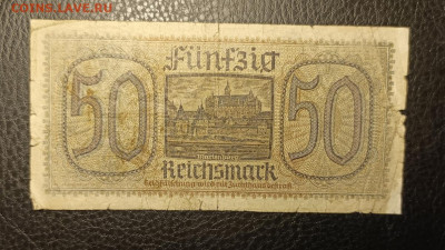 50 марок 1940 Германия 14.09 - 1757511010512
