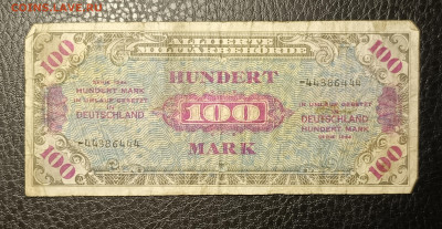 100 марок 1944 Германия 14.09 - 1757510850795