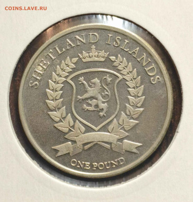 1ф. Шетландские о-ва 2016г.,птица,UNC,до 13.09.25г. 22:00мск - 1000002796_11zon
