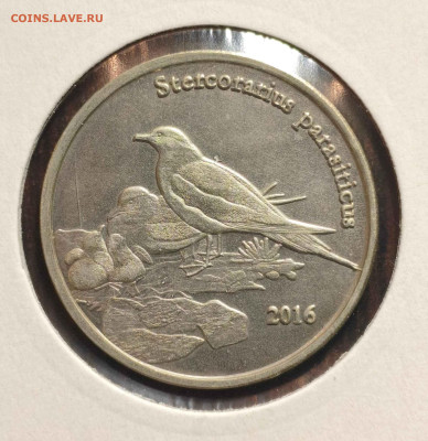 1ф. Шетландские о-ва 2016г.,птица,UNC,до 13.09.25г. 22:00мск - 1000002797_11zon