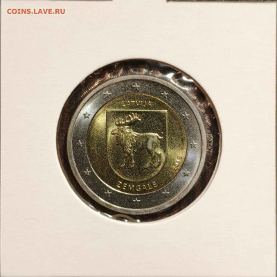 2 евро Латвия 2018 г.,юбилейная,UNC,до 13.09.25г. 22:00мск - 1000002155_11zon